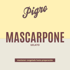 Helado de Mascarpone