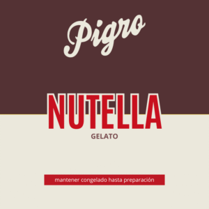 Helado de Nutella